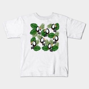 Toucan pattern Kids T-Shirt